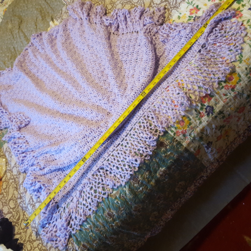 Crochet throw - Picture 7 of 7